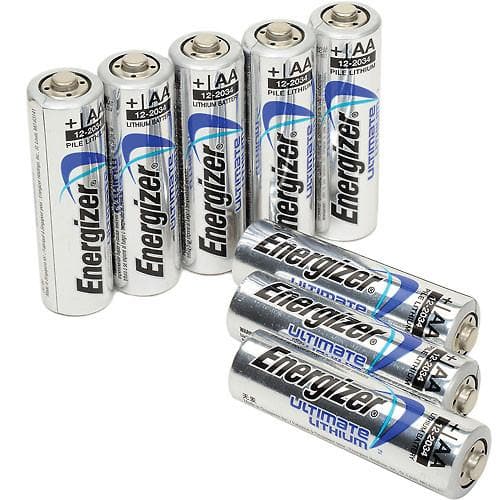 Energizer Ultimate Lithium  Best Long Lasting Batteries