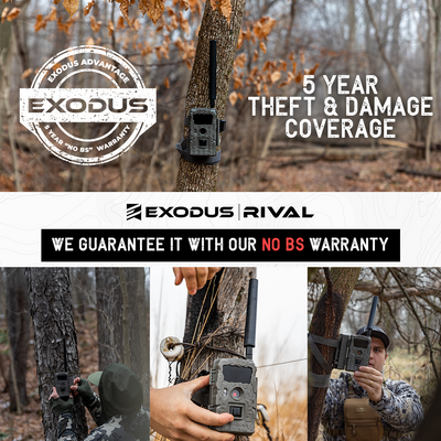 The Exodus Rival AT&T 4G LTE Cellular Trail Camera